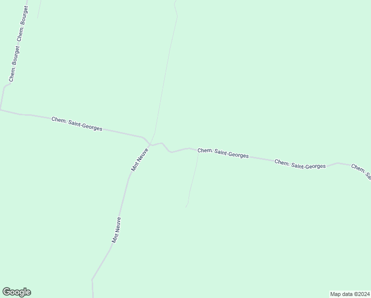 map of restaurants, bars, coffee shops, grocery stores, and more near Chemin Saint-Georges in Vaudreuil-Soulanges