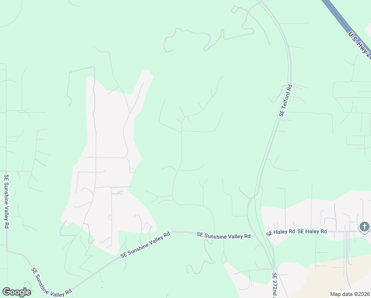 map of restaurants, bars, coffee shops, grocery stores, and more near 10290 Southeast Eastmont Drive in Damascus