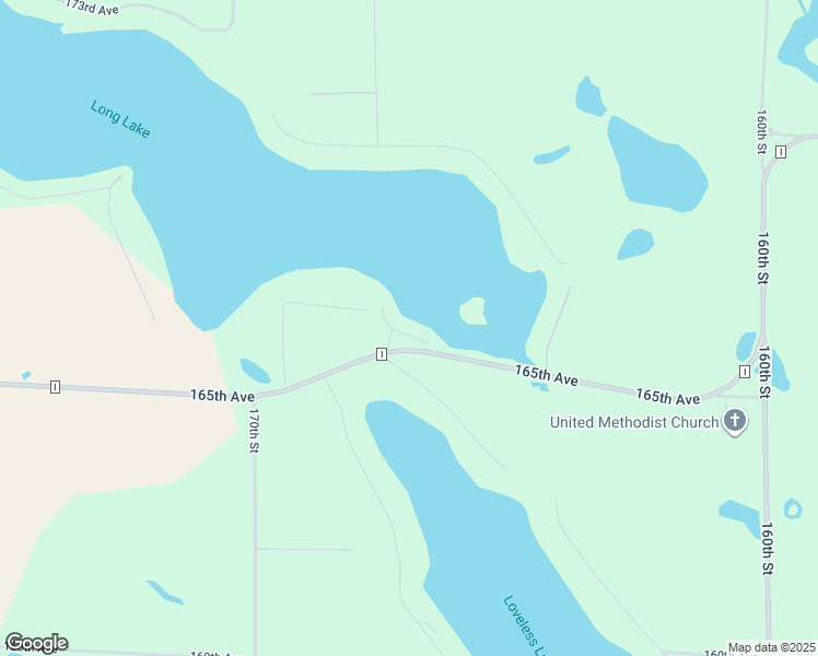 map of restaurants, bars, coffee shops, grocery stores, and more near 1671 South Longlake Drive in Centuria