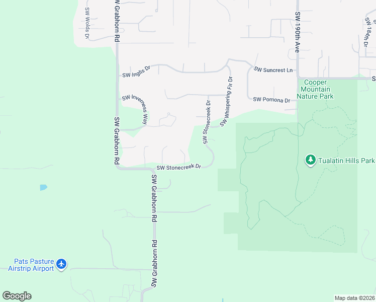 map of restaurants, bars, coffee shops, grocery stores, and more near 9895 Southwest Stonecreek Drive in Beaverton