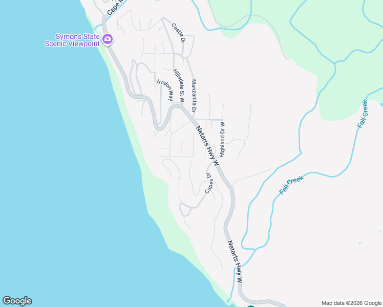 map of restaurants, bars, coffee shops, grocery stores, and more near 161 Reeder Street in Tillamook