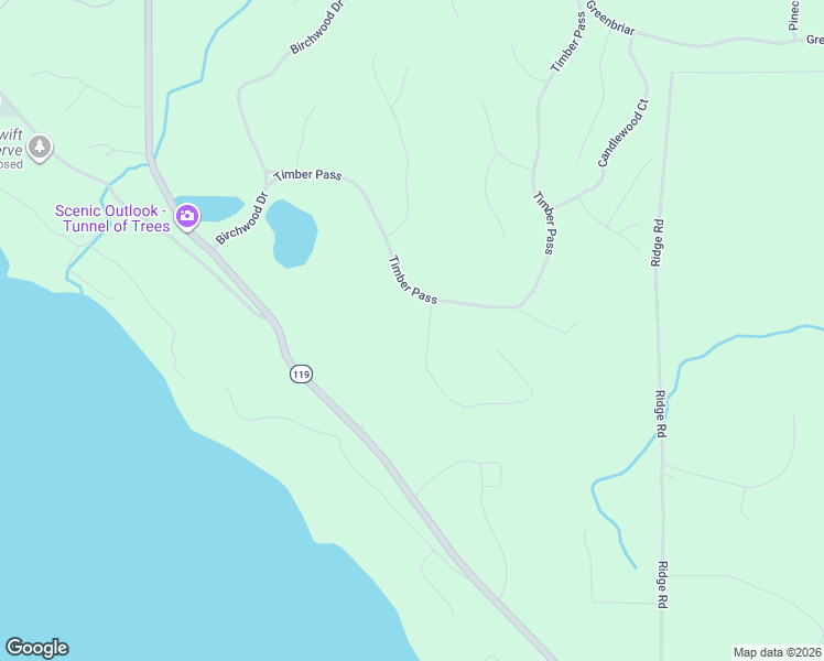 map of restaurants, bars, coffee shops, grocery stores, and more near 1240 Pinetree Trail in Harbor Springs