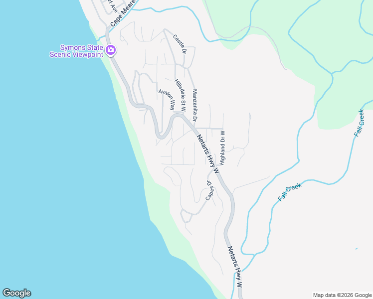 map of restaurants, bars, coffee shops, grocery stores, and more near 161 Reeder Street in Tillamook