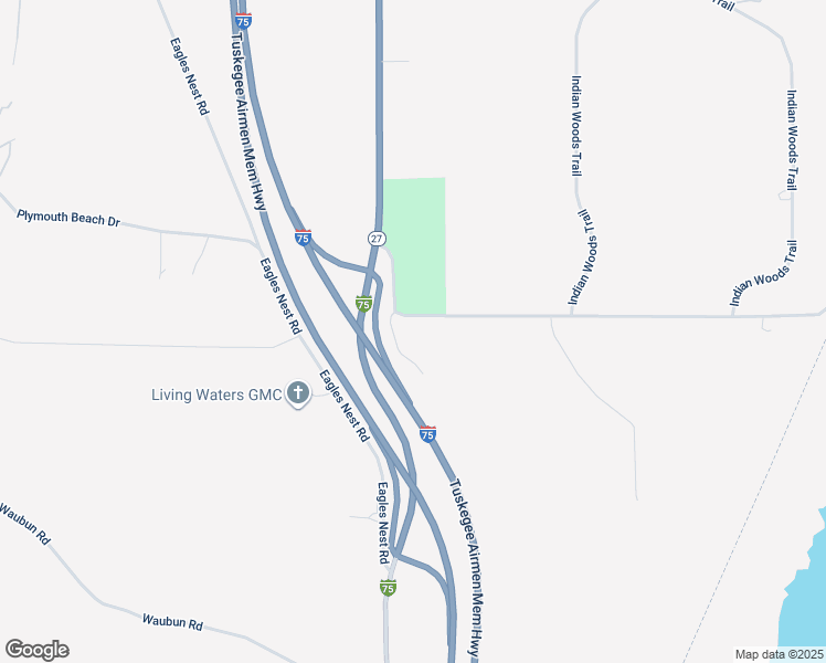 map of restaurants, bars, coffee shops, grocery stores, and more near 765 South Straits Highway in Indian River