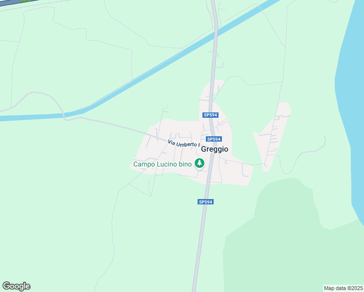 map of restaurants, bars, coffee shops, grocery stores, and more near 17 Via Umberto I in Greggio