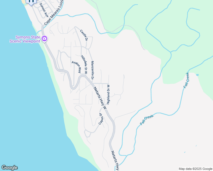 map of restaurants, bars, coffee shops, grocery stores, and more near 5015 Grand Avenue in Tillamook