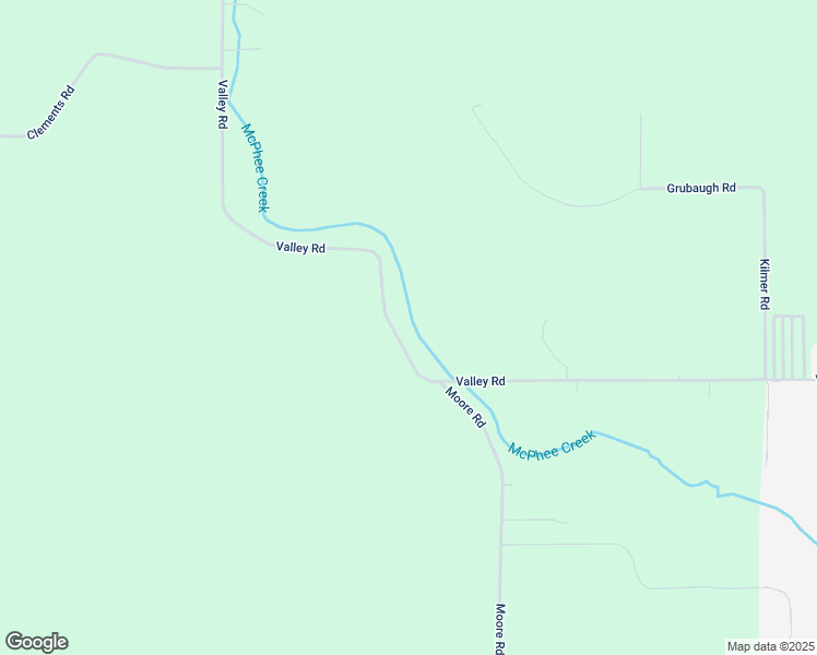 map of restaurants, bars, coffee shops, grocery stores, and more near 5433 Valley Road in Alanson