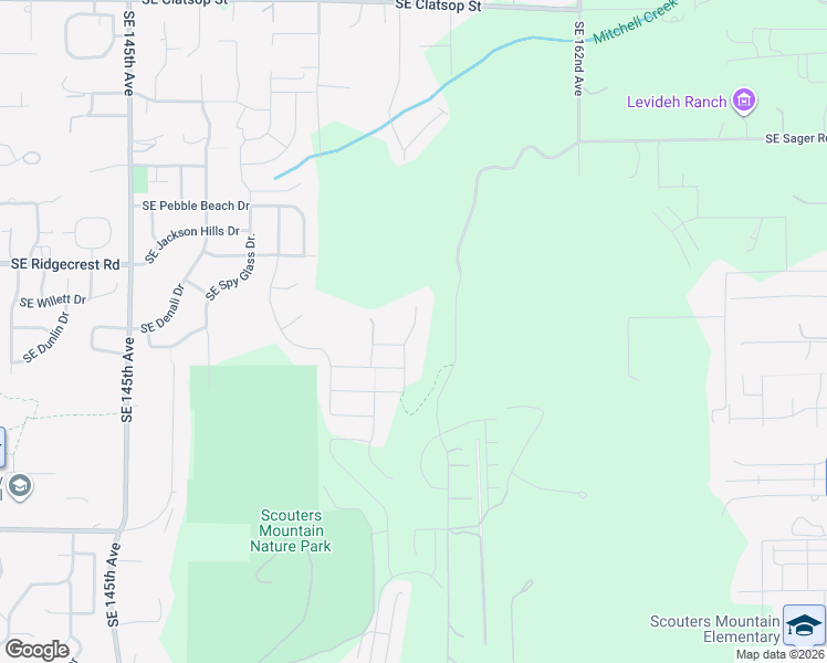 map of restaurants, bars, coffee shops, grocery stores, and more near 9780 Jeanne Road in Happy Valley