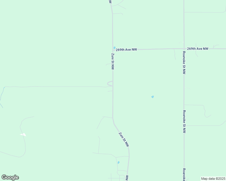 map of restaurants, bars, coffee shops, grocery stores, and more near 26750 Zuni Street Northwest in Isanti