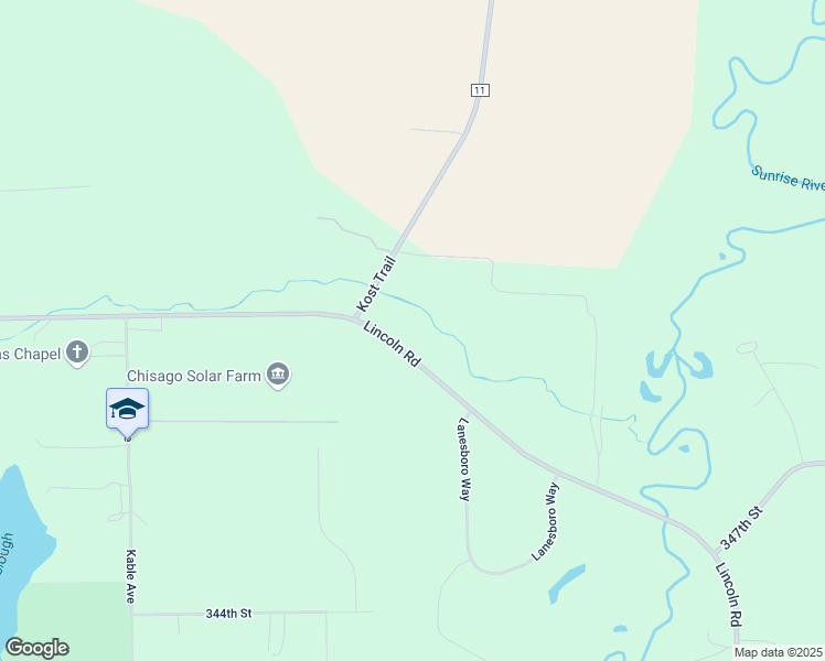 map of restaurants, bars, coffee shops, grocery stores, and more near 35120 Kost Trail in North Branch