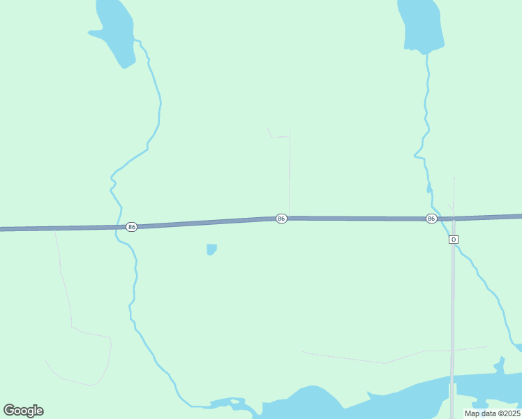 map of restaurants, bars, coffee shops, grocery stores, and more near W9130 Wisconsin 86 in Tomahawk