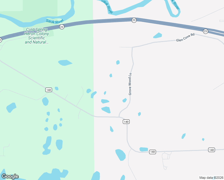 map of restaurants, bars, coffee shops, grocery stores, and more near 22905 Grove Wood Lane in Cold Spring