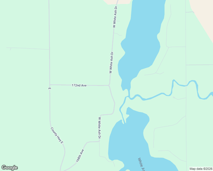 map of restaurants, bars, coffee shops, grocery stores, and more near 771 172nd Avenue in Balsam Lake
