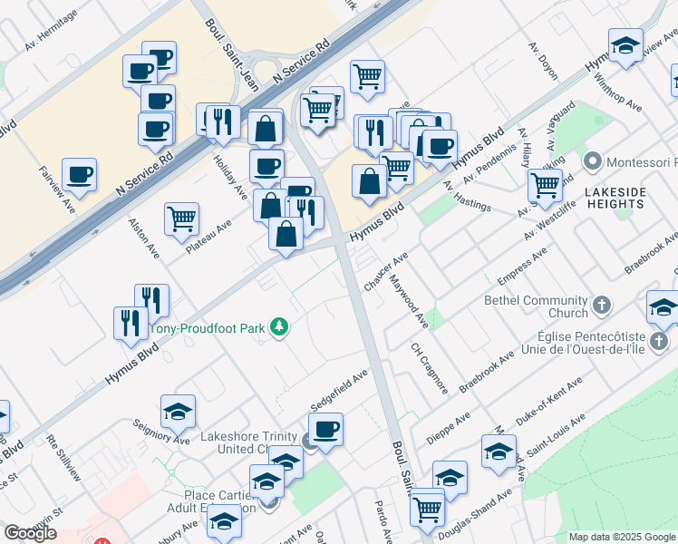 580 Boulevard SaintJean, PointeClaire QC Walk Score