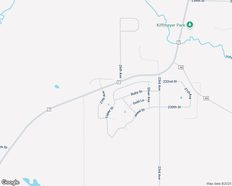 map of restaurants, bars, coffee shops, grocery stores, and more near 2551 Topaz Street in Saint Augusta