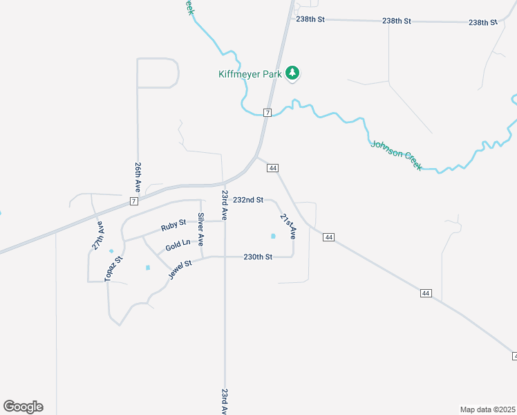 map of restaurants, bars, coffee shops, grocery stores, and more near 2201 232nd Street in Saint Augusta