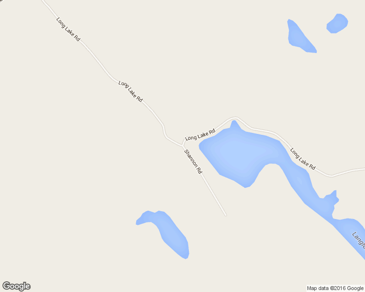 map of restaurants, bars, coffee shops, grocery stores, and more near Long Lake Road in Parry Sound District