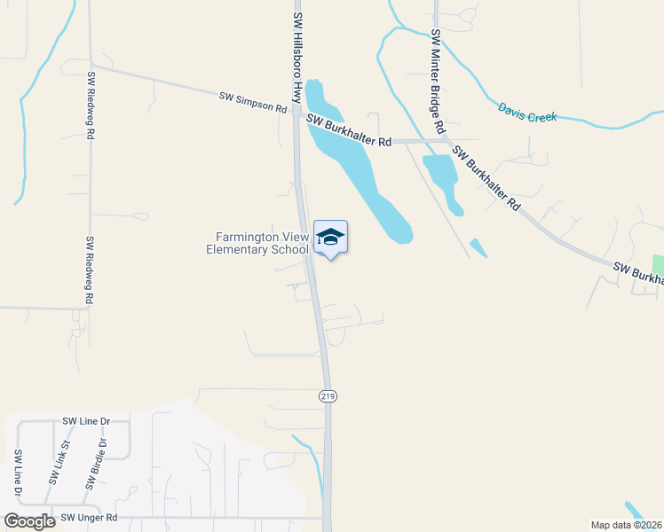 map of restaurants, bars, coffee shops, grocery stores, and more near 8300 Southwest Hillsboro Highway in Hillsboro