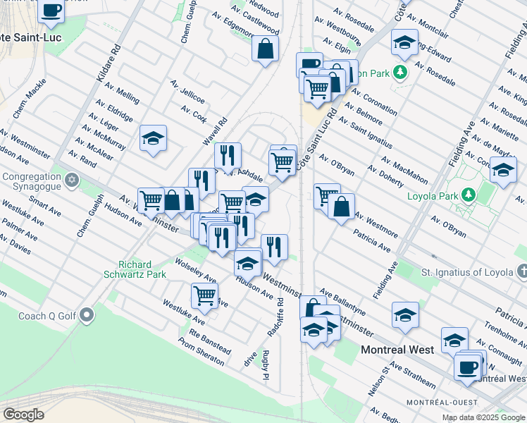7400 Chemin de la CôteSaintLuc, CôteSaintLuc QC Walk Score