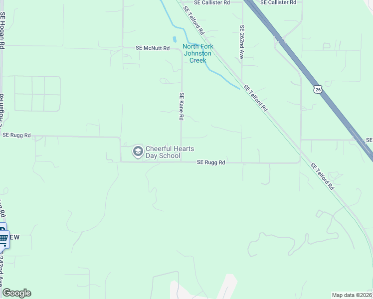 map of restaurants, bars, coffee shops, grocery stores, and more near 8615 Southeast 257th Avenue in Gresham