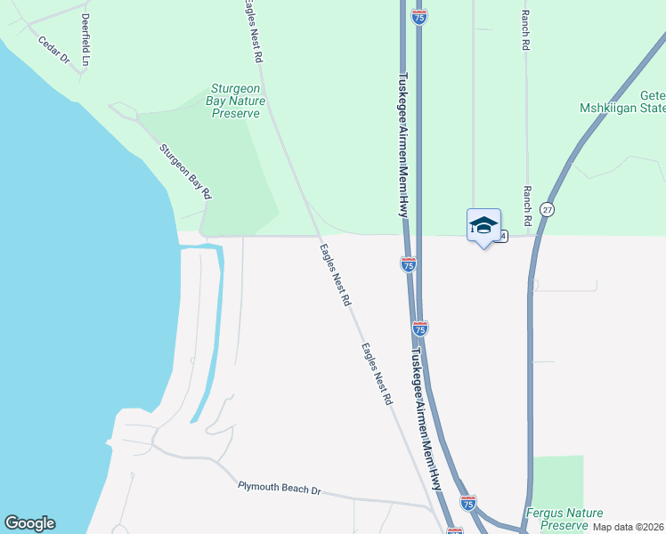 map of restaurants, bars, coffee shops, grocery stores, and more near 501 Eagles Nest Road in Indian River