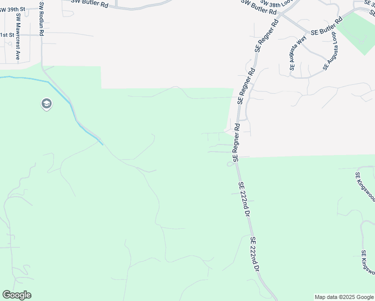 map of restaurants, bars, coffee shops, grocery stores, and more near 8549 Southeast Regner Road in Gresham