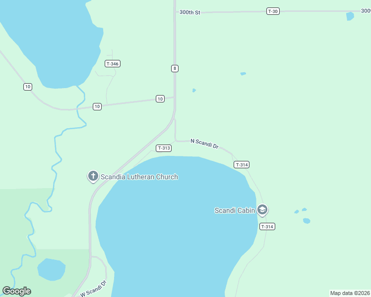 map of restaurants, bars, coffee shops, grocery stores, and more near 30603 North Scandi Drive in Glenwood