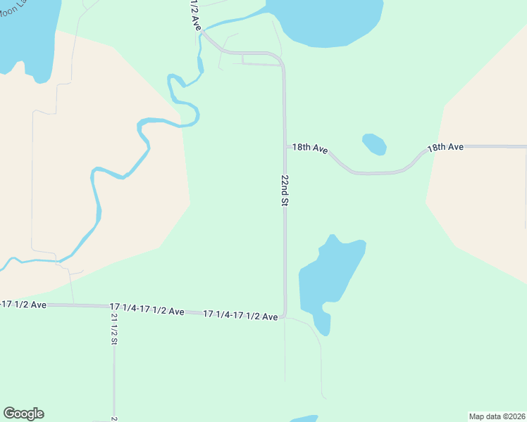 map of restaurants, bars, coffee shops, grocery stores, and more near 1790 22nd Street in Rice Lake