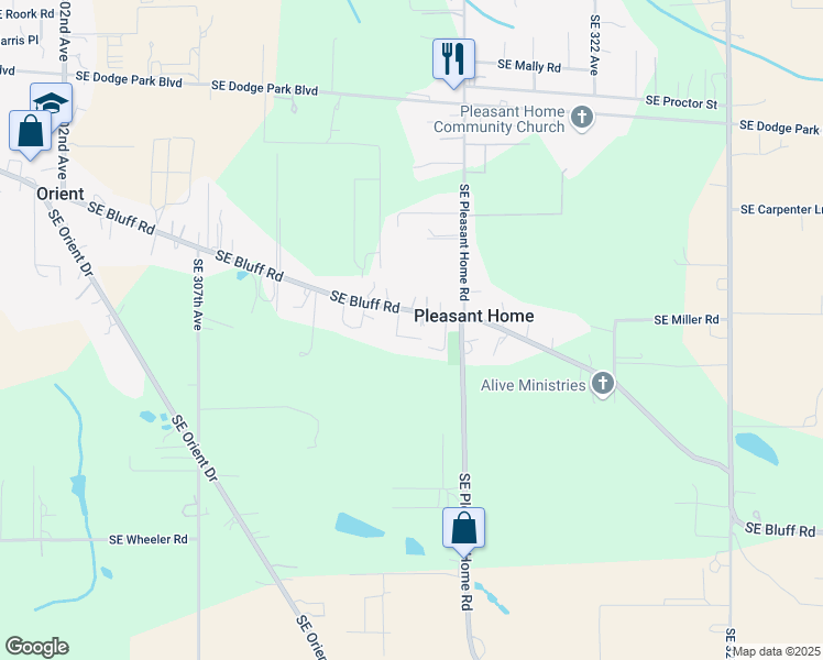 Southeast Bluff Road Gresham OR Walk Score