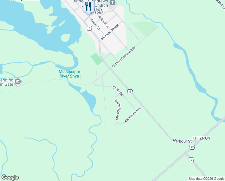 map of restaurants, bars, coffee shops, grocery stores, and more near 161 Old Pakenham Road in Ottawa