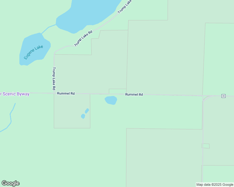 map of restaurants, bars, coffee shops, grocery stores, and more near 4536 Rummel Road in Wabeno