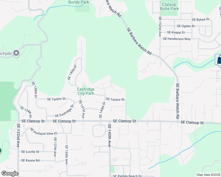map of restaurants, bars, coffee shops, grocery stores, and more near 16212 Southeast Nehalem Street in Portland