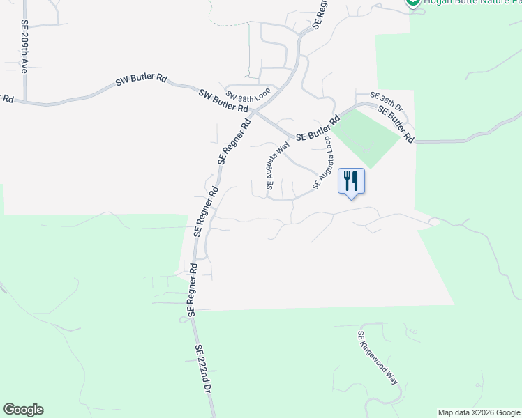 map of restaurants, bars, coffee shops, grocery stores, and more near 88 Southeast 46th Drive in Gresham