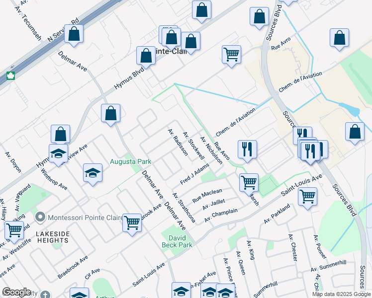 155 Avenue Radisson, Pointe-Claire QC - Walk Score