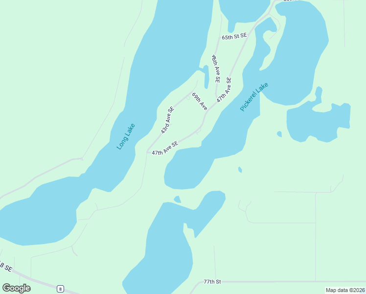 map of restaurants, bars, coffee shops, grocery stores, and more near 7073 47th Avenue Southeast in St. Cloud