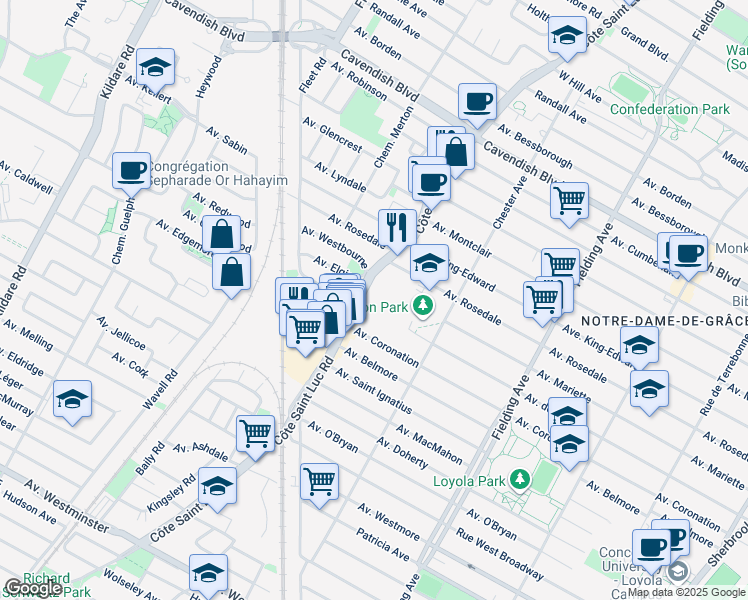 6950 Chemin de la CôteSaintLuc, Montréal QC Walk Score