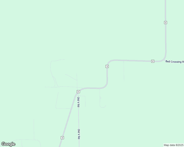 map of restaurants, bars, coffee shops, grocery stores, and more near N13925 County Road V in Amberg