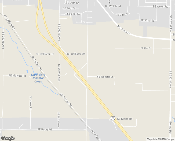 map of restaurants, bars, coffee shops, grocery stores, and more near 7632 Anderson Road in Gresham