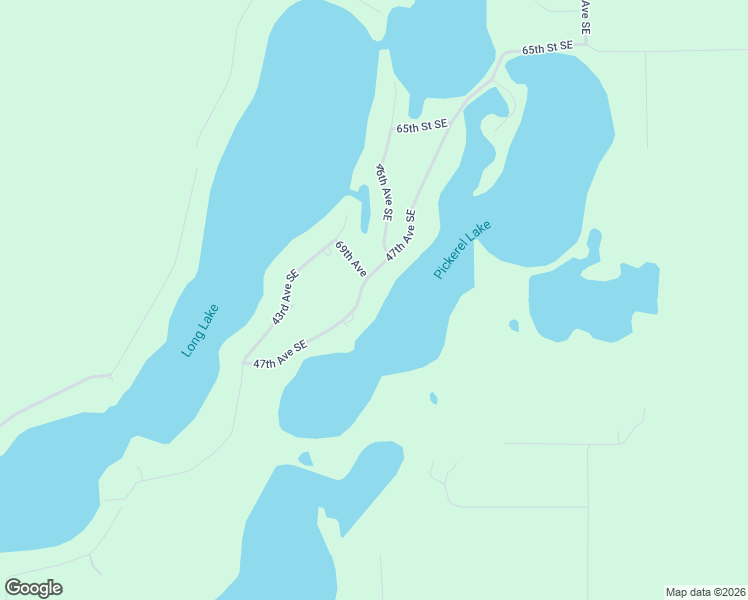 map of restaurants, bars, coffee shops, grocery stores, and more near 6957 47th Avenue Southeast in St. Cloud