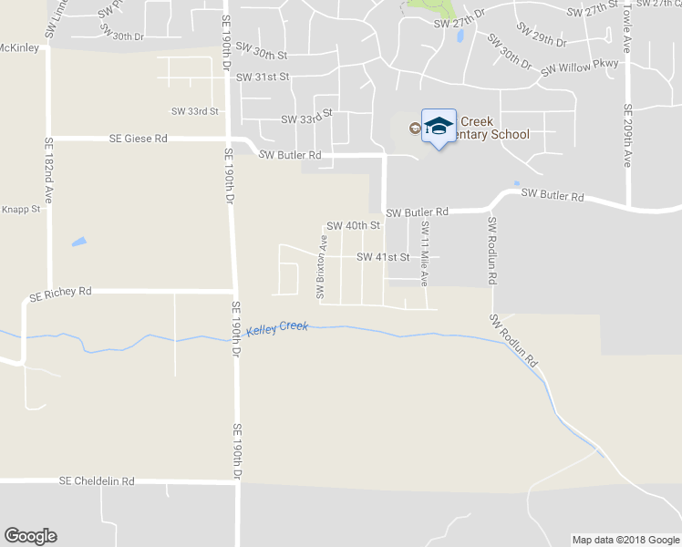 map of restaurants, bars, coffee shops, grocery stores, and more near 4170 Southwest Eastwood Avenue in Gresham