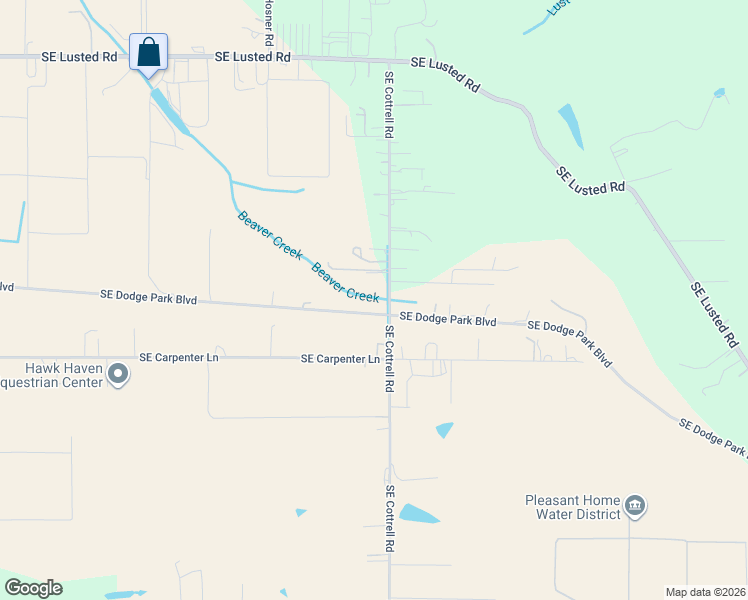 map of restaurants, bars, coffee shops, grocery stores, and more near 32700-34698 Southeast Dodge Park Boulevard in Gresham