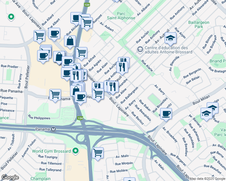 6075 Rue Alexandre, Brossard QC Walk Score