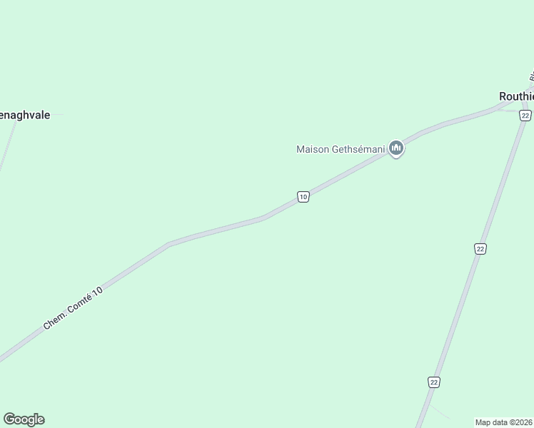 map of restaurants, bars, coffee shops, grocery stores, and more near 6671 Chemin Comté 10 in St-Bernardin