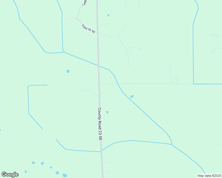 map of restaurants, bars, coffee shops, grocery stores, and more near 6949 County Road 23 Southeast in Becker