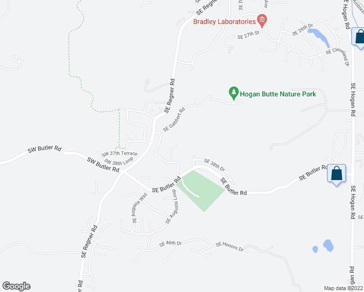 map of restaurants, bars, coffee shops, grocery stores, and more near 3618 Southeast Durango Place in Gresham