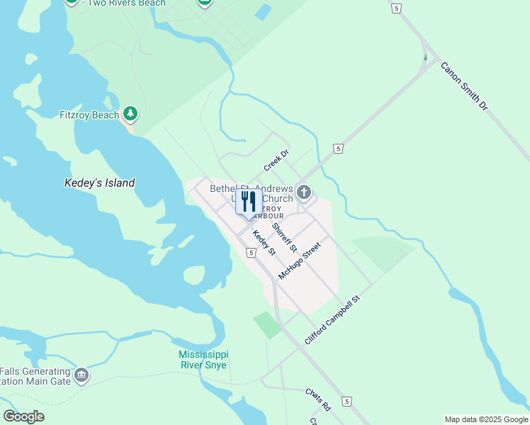 map of restaurants, bars, coffee shops, grocery stores, and more near in Ottawa