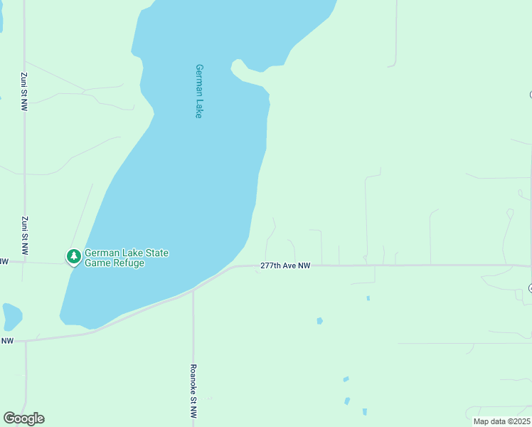map of restaurants, bars, coffee shops, grocery stores, and more near 27758 Navajo Court Northwest in Isanti