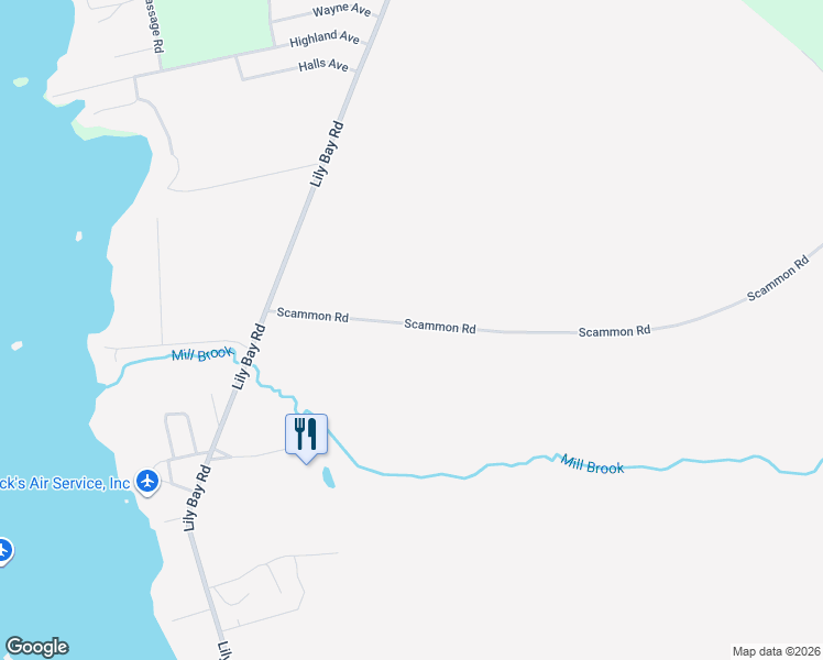 map of restaurants, bars, coffee shops, grocery stores, and more near 25 Scammon Road in Greenville