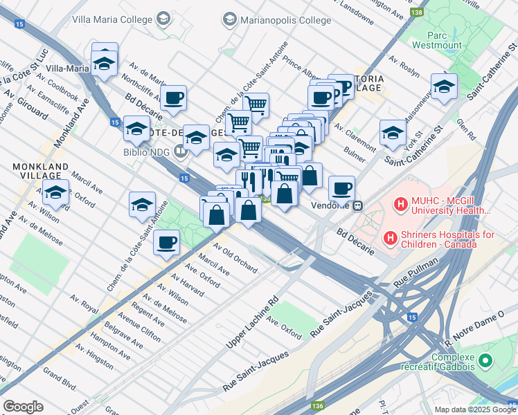 5360 Rue Sherbrooke Ouest, Montréal QC Walk Score