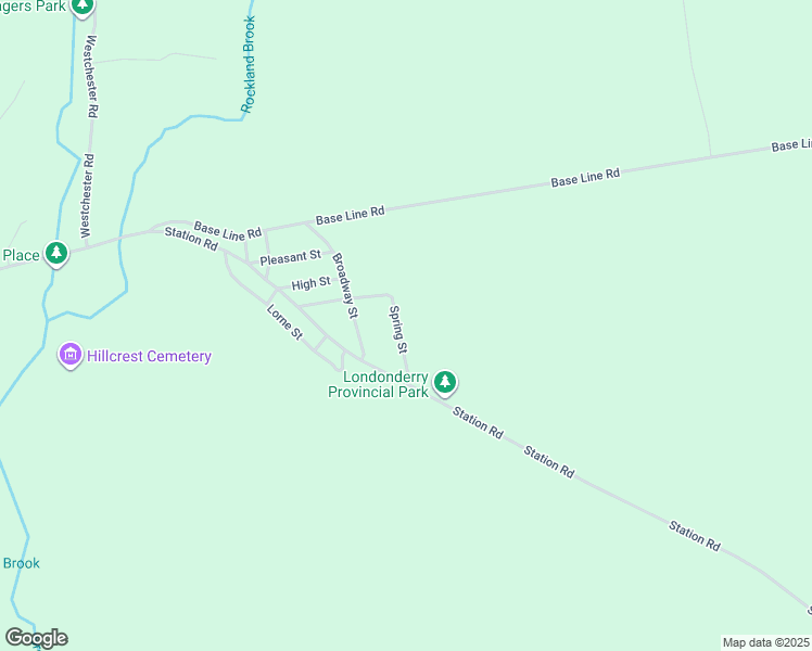 map of restaurants, bars, coffee shops, grocery stores, and more near 34 Spring Street in Londonderry
